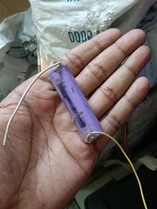 Rechargeable Battery with Wires working 1500mh