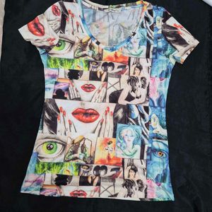 Y2K cool graphic print T-Shirt