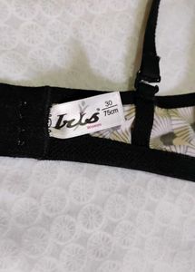 Stylish Fan Print Bra 🖤