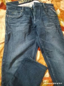 Dark Wash Denim Jeans