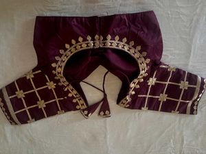 Embroidered Silk Blouse