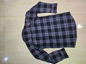 Boys Plaid Button-Up Shirt