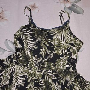 Floral Print Jumpsuit with Pockets