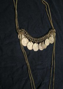Boho Coin Layered Necklace