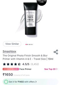 Luxe Smashbox The Original Photo Finish Primer