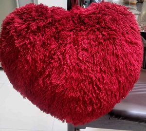 Shiny Red Heart Pillow - Gift it - BIG ONE