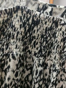 black n white spegetti dress