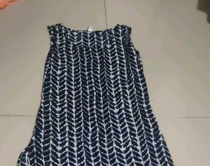 Chic Sleeveless Printed Dress