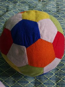 Colorful Plush Ball Toy