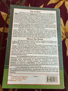 Company Law by Dr. Paranjape