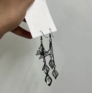 Elegant Butterfly Drop Earrings
