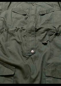 Olive Green Utility Dress