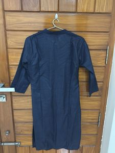 Dark Blue Embroidered Kurta 💙