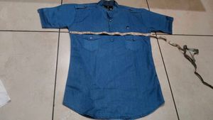 Blue Denim Shirt
