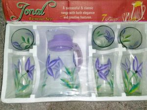 😍 Designer Jug With 7 Glasss Set✨