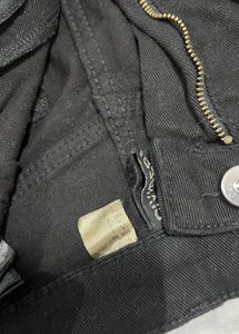 Classic Black Denim Jeans