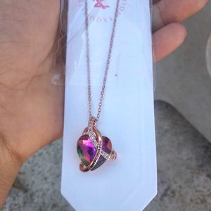 Anti tranish Heart Pendant Necklace