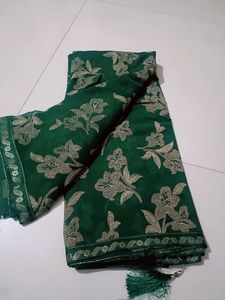 Green Saree