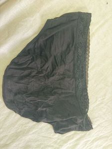 Black Strappy Sports Girl Briefs