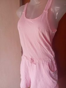 Pink Romper Jumpsuit