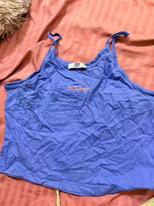 JDY Periwinkle "Backstage!" Cami Top