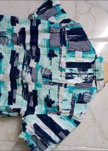 Men's Short Sleeve Printed Shirt