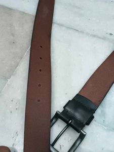 Classic Black Leather Belt