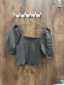 Square neck Cottagecore top
