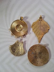 Jewellery Making Pendant/ Silk Thread
