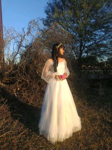 Dreamy white gown