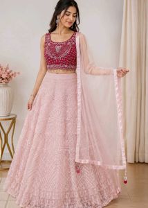 Stunning Embroidered Lehenga Choli