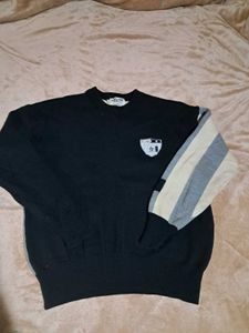 Stylish Color Block Knit Sweater