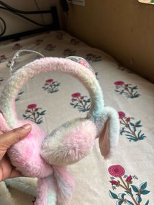 Cute Fuzzy Bunny Earmuffs