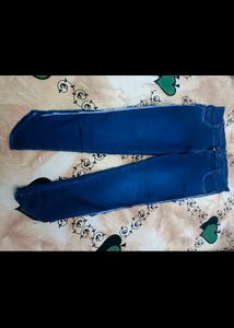 Blue Denim Jeans Side Cut Design in 32 waist
