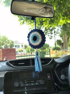 Handmade Evil Eye car charm