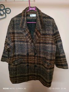 EnC K-Drama style Korean Vintage Coat jacket