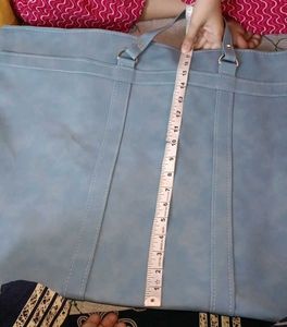 brand new Stylish light grey Suede big  Tote Bag