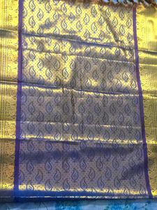 Elegant Blue Paisley Dupatta