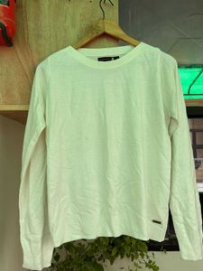 Cream Colored Long Sleeve Sweater