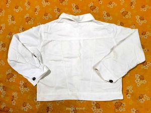 White Denim Jacket