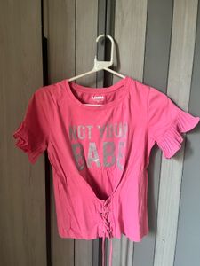 Cute Pink Graphic T-Shirt