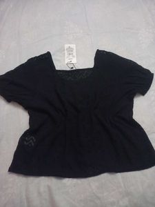 SHEIN BRAND SALE🎊 Chic Black Button down shirt