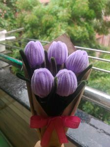 Purple Tulip Bouquet