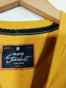 Yellow Printed Sweatshirt (Women)