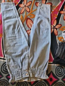 Light Wash Denim Pants