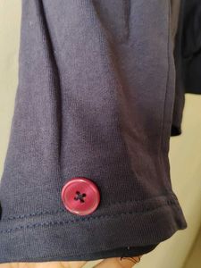Chic Navy Double-Breasted Jacket