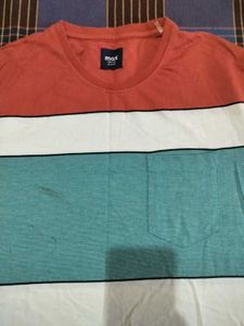 Men's Color Block Pocket T-Shirt