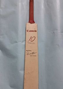 Sachin Tendulkar Canon Mini Bat