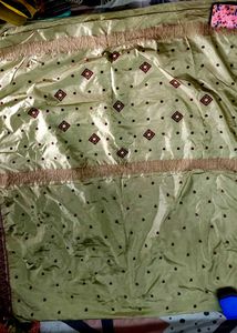 Elegant Silk Saree with Intricate Embroidery