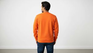 Levi's Orange Sweatshirt